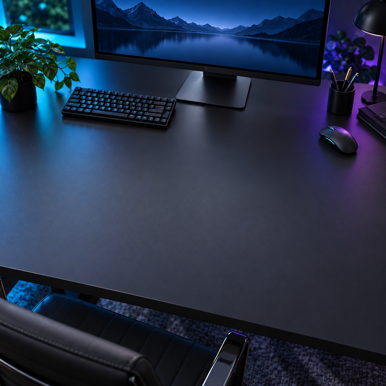Dark gaming office